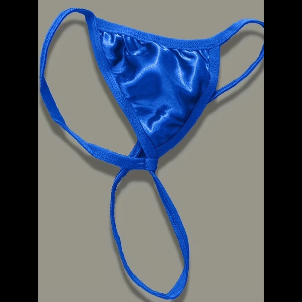 Royal Blue, Silky, Night Slip - Picture 15 of 16
